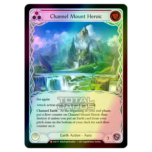 Flesh & Blood - Tales of Aria - CHANNEL MOUNT HEROIC (Majestic) ELE117 (Rainbow Foil)