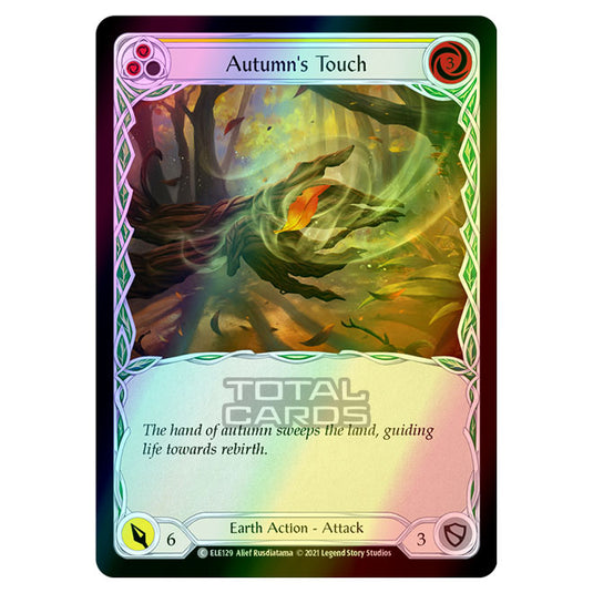 Flesh & Blood - Tales of Aria - AUTUMN'S TOUCH (Common) ELE129 (Rainbow Foil)