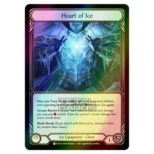 Flesh & Blood - Tales of Aria - HEART OF ICE (Legendary) ELE144 (Cold Foil)