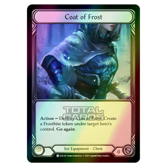 Flesh & Blood - Tales of Aria - COAT OF FROST (Common) ELE145 (Rainbow Foil)