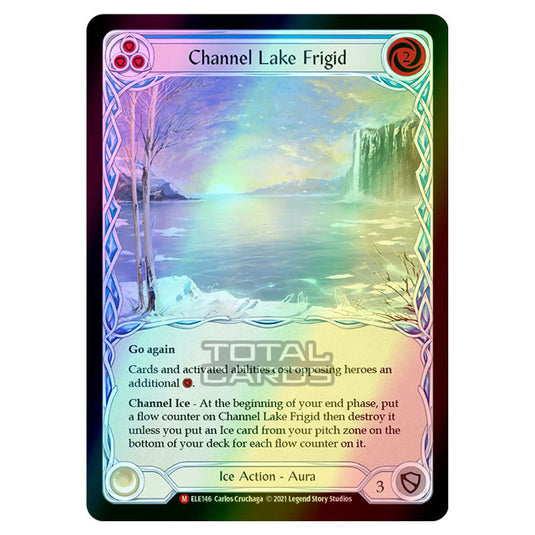 Flesh & Blood - Tales of Aria - CHANNEL LAKE FRIGID (Majestic) ELE146 (Rainbow Foil)