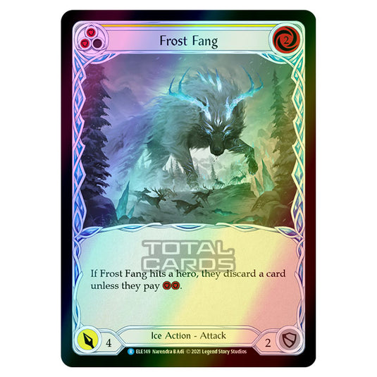 Flesh & Blood - Tales of Aria - FROST FANG (Rare) ELE149 (Rainbow Foil)