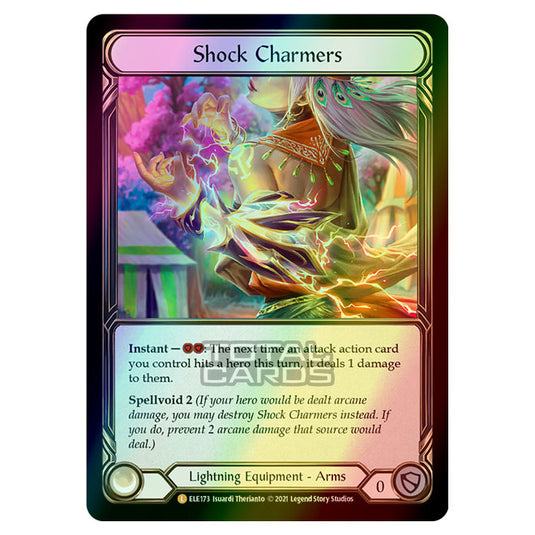 Flesh & Blood - Tales of Aria - SHOCK CHARMERS (Legendary) ELE173 (Cold Foil)