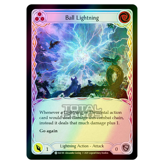 Flesh & Blood - Tales of Aria - BALL LIGHTNING (Common) ELE188 (Rainbow Foil)