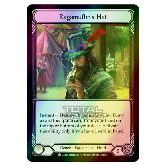 Flesh & Blood - Tales of Aria - RAGAMUFFIN'S HAT (Common) ELE233 (Cold Foil)