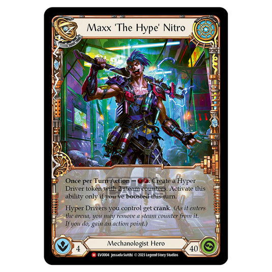 Flesh & Blood - Bright Lights - Maxx 'The Hype' Nitro - EVO004