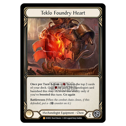 Flesh & Blood - Bright Lights - Teklo Foundry Heart - EVO012