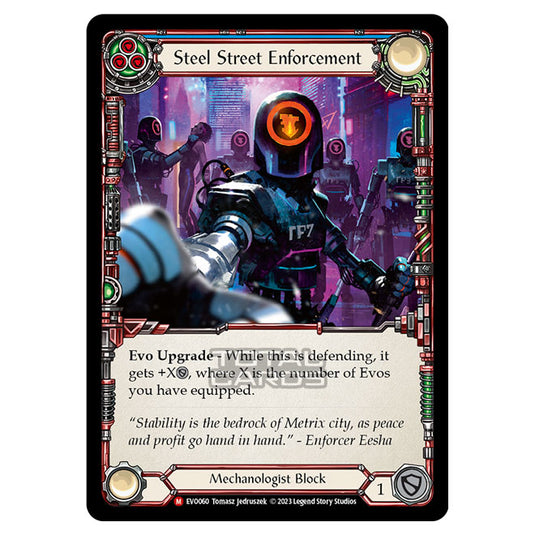 Flesh & Blood - Bright Lights - Steel Street Enforcement - EVO060