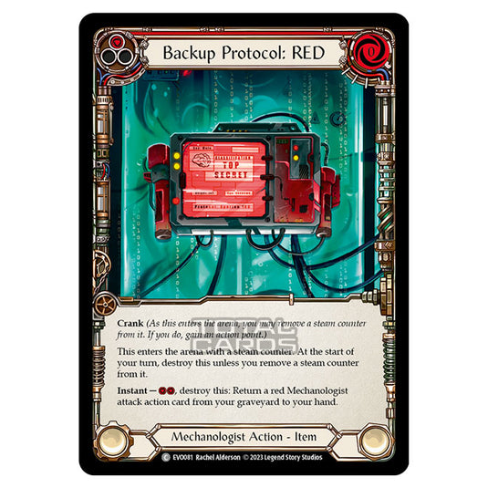 Flesh & Blood - Bright Lights - Backup Protocol: RED - EVO081