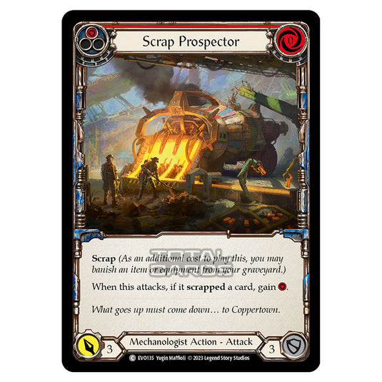 Flesh & Blood - Bright Lights - Scrap Prospector (Red) - EVO135