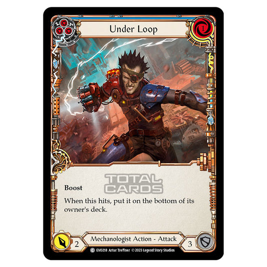 Flesh & Blood - Bright Lights - Under Loop (Blue) - EVO218