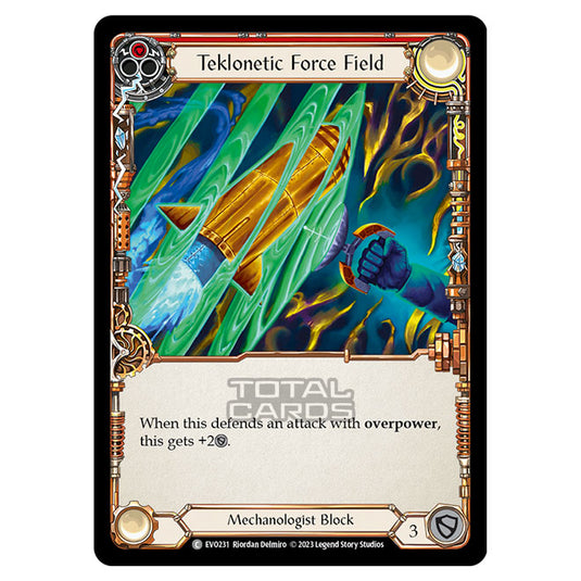 Flesh & Blood - Bright Lights - Teklonetic Force Field (Red) - EVO231