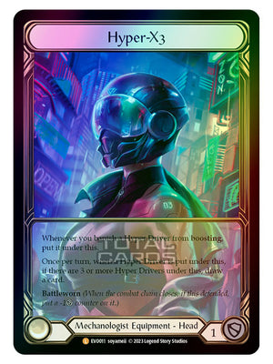 Flesh & Blood - Bright Lights - Hyper-X3 (Cold Foil) - EVO011