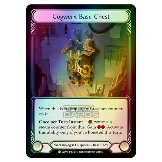 Flesh & Blood - Bright Lights - Cogwerx Base Chest (Cold Foil) - EVO015