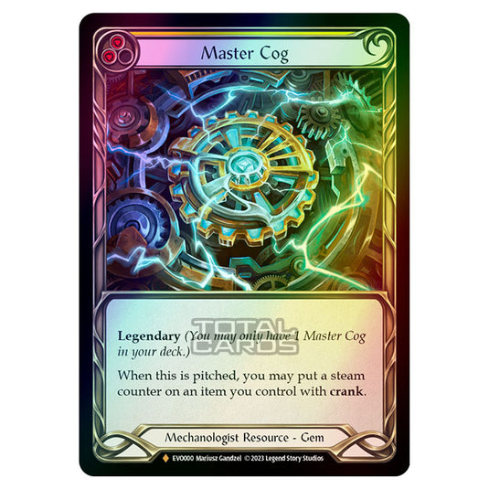 Flesh & Blood - Bright Lights - Master Cog (Rainbow Foil) - EVO000