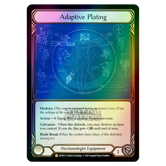 Flesh & Blood - Bright Lights - Adaptive Plating (Rainbow Foil) - EVO013