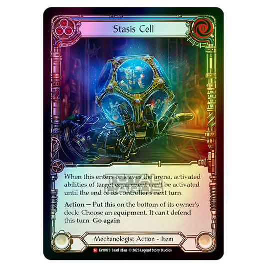 Flesh & Blood - Bright Lights - Stasis Cell (Rainbow Foil) - EVO073