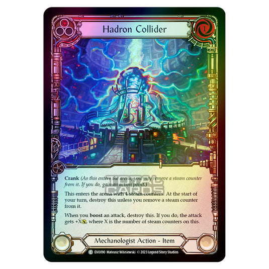 Flesh & Blood - Bright Lights - Hadron Collider (Red) (Rainbow Foil) - EVO090