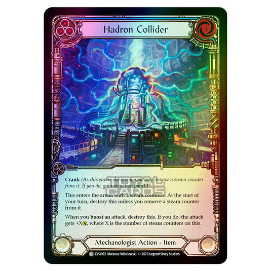 Flesh & Blood - Bright Lights - Hadron Collider (Blue) (Rainbow Foil) - EVO092