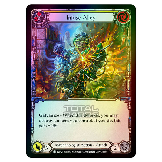 Flesh & Blood - Bright Lights - Infuse Alloy (Yellow) (Rainbow Foil) - EVO121