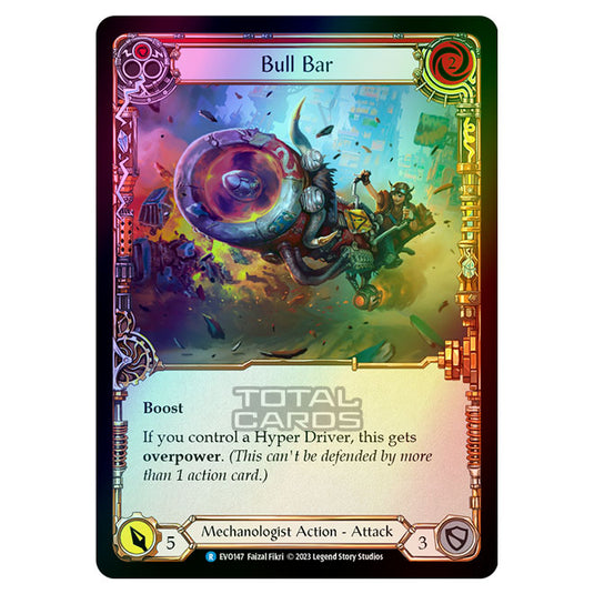 Flesh & Blood - Bright Lights - Bull Bar (Red) (Rainbow Foil) - EVO147