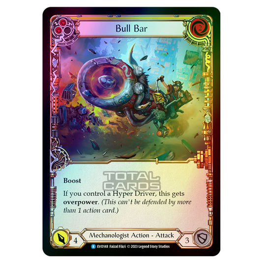 Flesh & Blood - Bright Lights - Bull Bar (Yellow) (Rainbow Foil) - EVO148