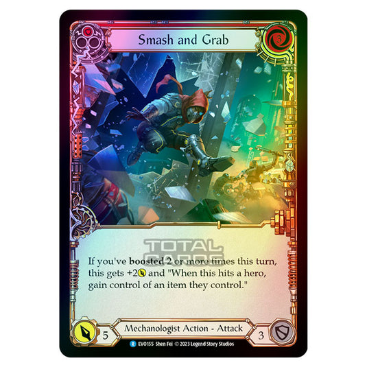 Flesh & Blood - Bright Lights - Smash and Grab (Rainbow Foil) - EVO155