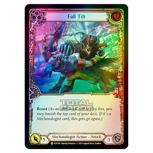 Flesh & Blood - Bright Lights - Full Tilt (Red) (Rainbow Foil) - EVO168