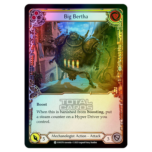 Flesh & Blood - Bright Lights - Big Bertha (Yellow) (Rainbow Foil) - EVO178