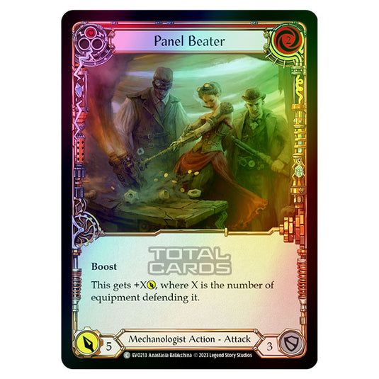 Flesh & Blood - Bright Lights - Panel Beater (Red) (Rainbow Foil) - EVO213