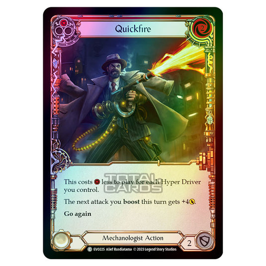 Flesh & Blood - Bright Lights - Quickfire (Red) (Rainbow Foil) - EVO225