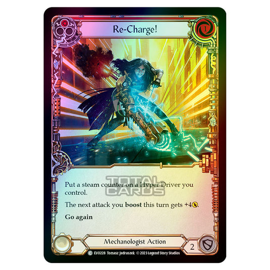 Flesh & Blood - Bright Lights - Re-Charge! (Red) (Rainbow Foil) - EVO228