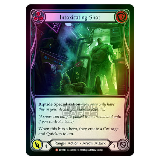 Flesh & Blood - Bright Lights - Intoxicating Shot (Rainbow Foil) - EVO241