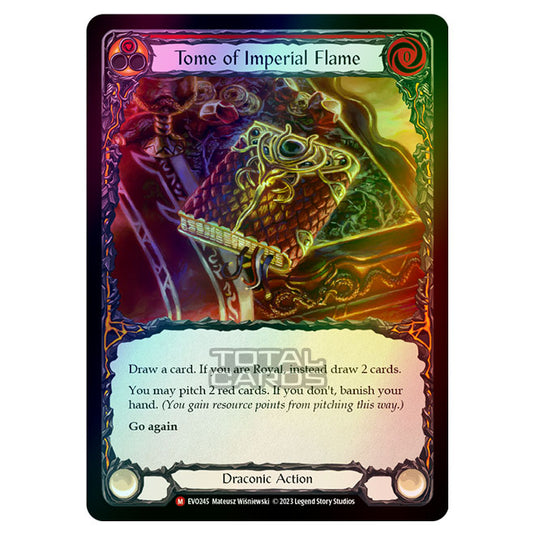 Flesh & Blood - Bright Lights - Tome of Imperial Flame (Rainbow Foil) - EVO245