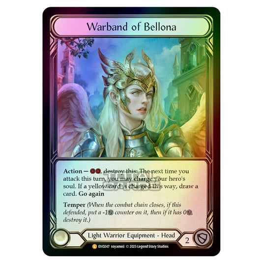 Flesh & Blood - Bright Lights - Warband of Bellona (Rainbow Foil) - EVO247