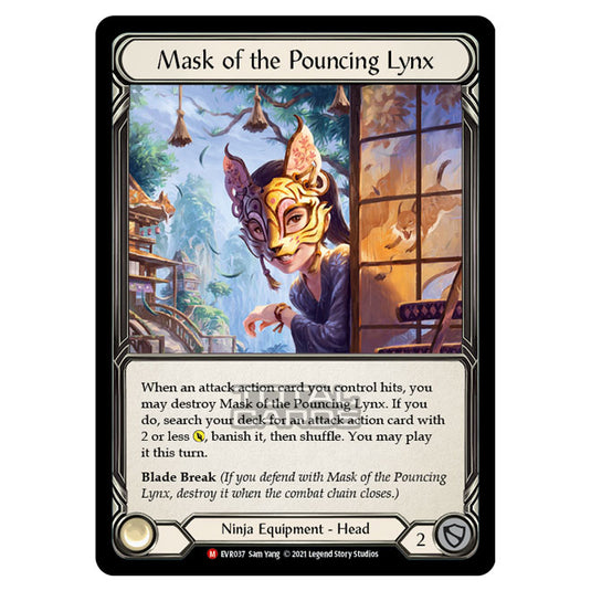 Flesh & Blood - Everfest - Mask Of The Pouncing Lynx (Majestic) EVR037