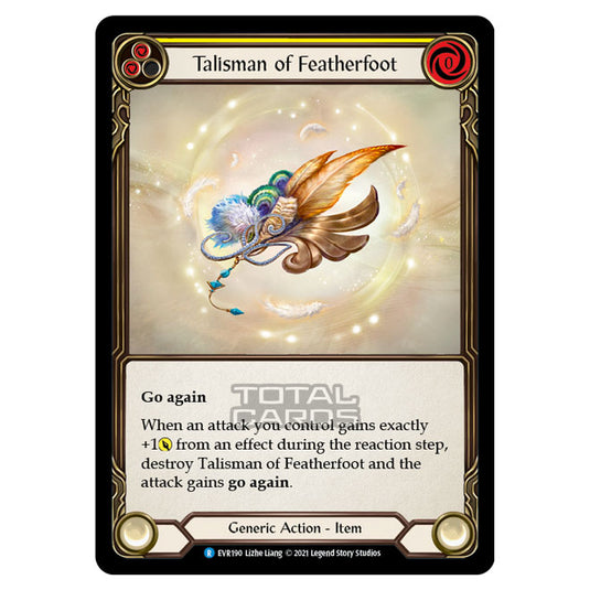 Flesh & Blood - Everfest - Talisman Of Featherfoot (Rare) EVR190