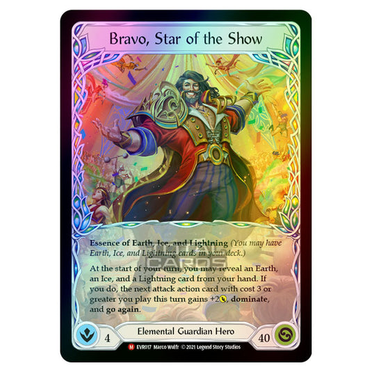 Flesh & Blood - Everfest - Bravo, Star Of The Show (Majestic) EVR017 (Cold Foil)