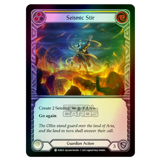 Flesh & Blood - Everfest - Seismic Stir (Common) EVR031 (Rainbow Foil)