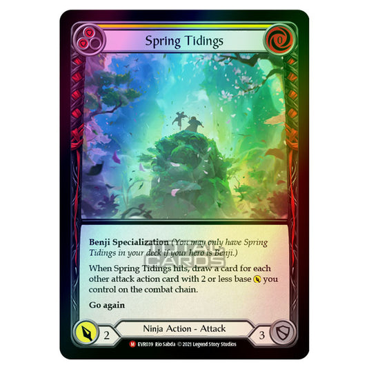 Flesh & Blood - Everfest - Spring Tidings (Majestic) EVR039 (Rainbow Foil)