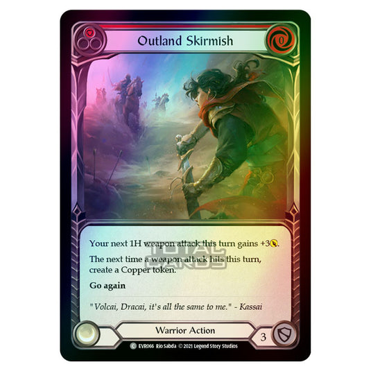 Flesh & Blood - Everfest - Outland Skirmish (Common) EVR066 (Rainbow Foil)