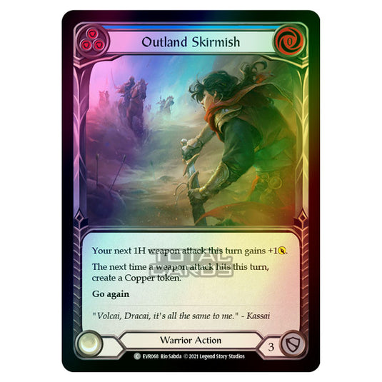 Flesh & Blood - Everfest - Outland Skirmish (Common) EVR068 (Rainbow Foil)