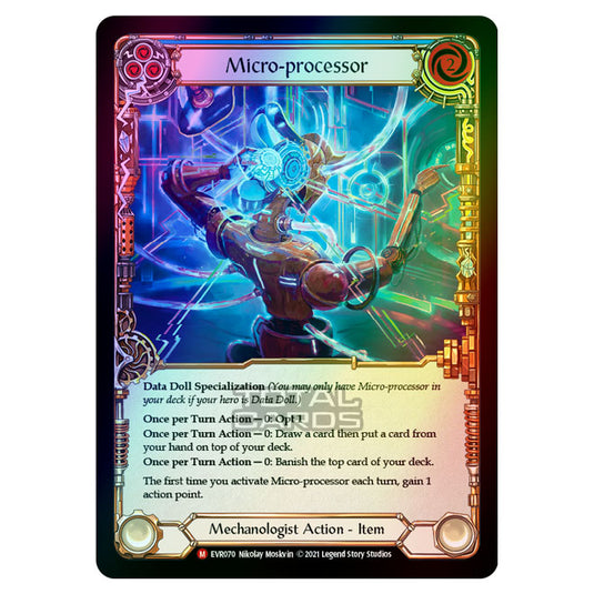 Flesh & Blood - Everfest - Micro-Processor (Majestic) EVR070 (Rainbow Foil)