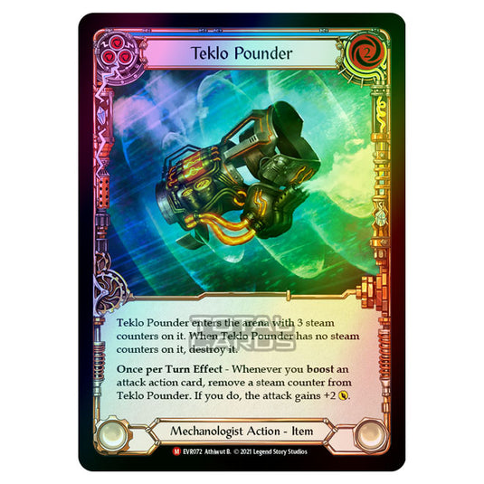 Flesh & Blood - Everfest - Teklo Pounder (Majestic) EVR072 (Rainbow Foil)