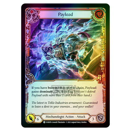 Flesh & Blood - Everfest - Payload (Common) EVR076 (Rainbow Foil)