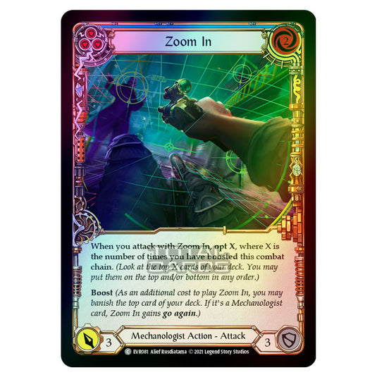 Flesh & Blood - Everfest - Zoom In (Common) EVR081 (Rainbow Foil)