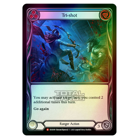 Flesh & Blood - Everfest - Tri-Shot (Majestic) EVR089 (Rainbow Foil)