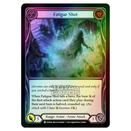 Flesh & Blood - Everfest - Fatigue Shot (Common) EVR094 (Rainbow Foil)