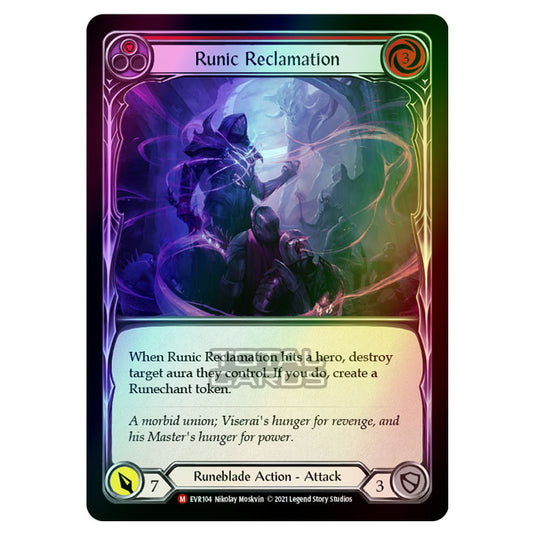 Flesh & Blood - Everfest - Runic Reclamation (Majestic) EVR104 (Rainbow Foil)