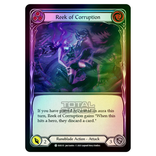 Flesh & Blood - Everfest - Reek Of Corruption (Common) EVR115 (Rainbow Foil)